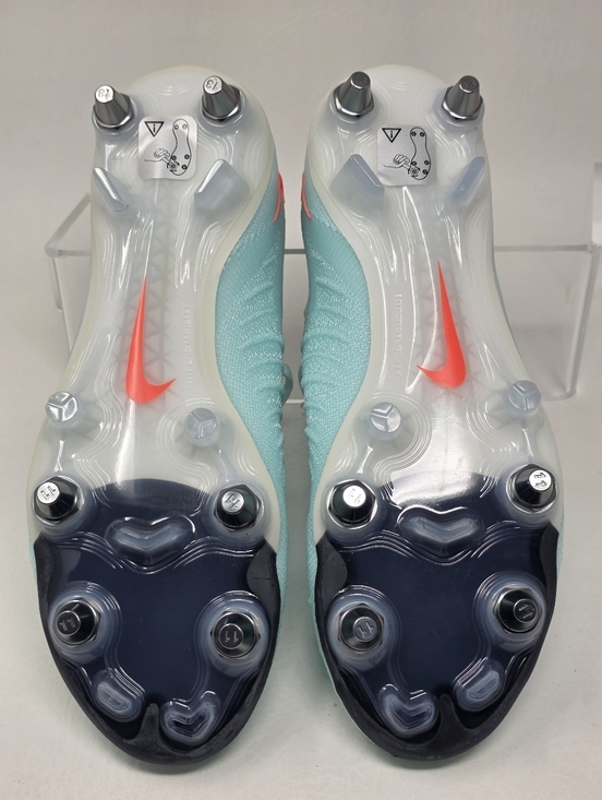 NIKE Phantom GX 2 Elite FG Soccer Cleats Men\'s Size 5.5 Mint Blue HF4365-300 New